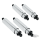PS-412 shocks 13.5" FLH58-72 Chrome spri