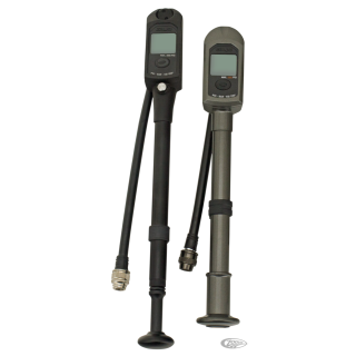 GZP Solo silver 10" 200PSI LCD shock pum