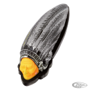GZP Chr Indian fender light Ivory lens