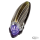 GZP Gold Indian fender light blue LED