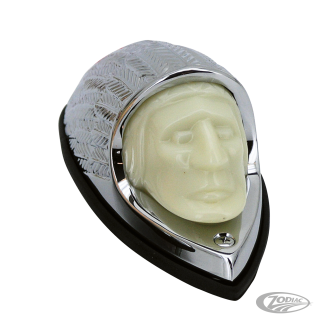 GZP Indian fender light chrome