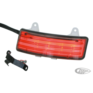 GZP FLH/T & FLHX Tri-Bar red led light c