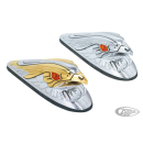 GZP Eagles head fender ornament gold +l