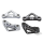GZP Chr Tomahawk fenderspacers 1" thi