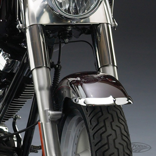 Nat.Cycle Chr fendertip FLSTF Front 2Pce