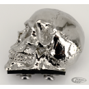 GZP Chrome fender mounted skull