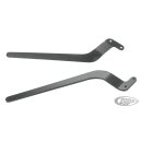 Straight Design fender struts raw