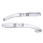 GZP Chrome rear fender struts XL82-89