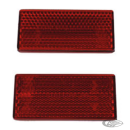 Fender strut reflectors XL90-91, pair