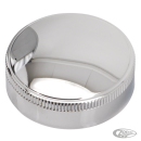 GZP long skirted gas cap fine knurling