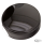 GZP Blk skirted gas cap fine knurling