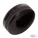GZP Blk skirted gas cap coarse knurling