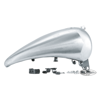 GZP 2" Str Softail gastank 1pc fl+dash mnt