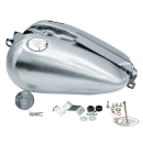 GZP QuickBob gastank w/chrome panel Dyna