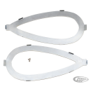 Pair weld-on mounting plates f/zpn745879