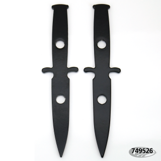 Stab Dagger 2" Tankrisers black