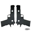 Ruger 2" Tankrisers black