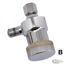 gasstrainer less screen chrome 41-49 all