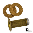 screen gasstrainer w/seals fit 32-38 + 4
