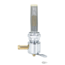 GZP Chrome petcock 22mm bung, left side
