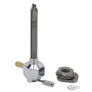 Pingel 1/4NPT petcock rear outlet alu