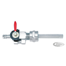 Straight spigot High Flow fuel valve 71-