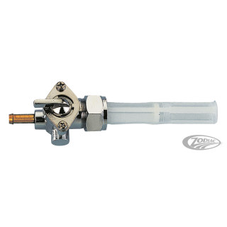 GZP Petcock long screen w/strght spigot