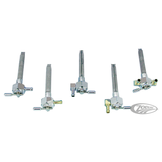 POWER FLO petcock single side outlet alu