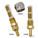 M22 to 3/8"NPT chromed brass adapter