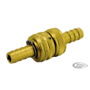 GZP Solo chrome in-line fuel valve