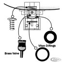 Fuel check valve rebuild kit