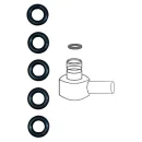 5Pck Fueltool Fuel Line male end o-ring