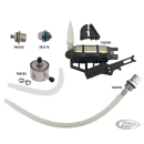 Fuel Filter kit w/clamps, O-ring & Hose