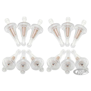 12Pck K&N petrol filter 1/4"