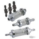 GZP Long Fuel filter 3/8" "See-through"
