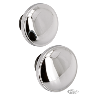 GZP Chrome Gas cap vented 85-e18 steel