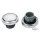 GZP Chrome Gas cap vented 85-e18 steel