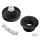 GZP black ribbed screw in cap 82-e18
