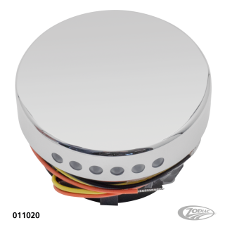 GZP Chrome smooth LED fuel gauge 96-17