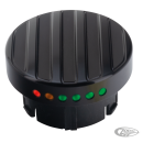 GZP Blk ribbed LED fuel gauge cap 96-17