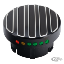 GZP Blk/cut ribbed LED fuel gauge 96-17