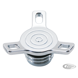 GZP Chr Spinner cap f/screw in bung styl