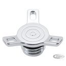 GZP Chr Spinner cap f/screw in bung styl