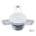 GZP Chr Spinner cap f/screw in bung styl