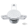 GZP Chr Spinner cap f/screw in bung styl