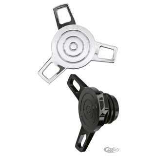 GZP Chr screw-in pre96 spinner cap non-v