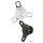 GZP Chr screw-in 96-e18 spinner cap nonv