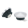 GZP Chrome pointed gascap set 82-up