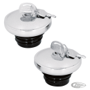 GZP Gascap late style chr w/key non-vent
