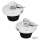 GZP Gascap late style chr w/key non-vent